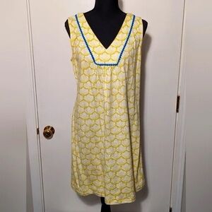 Mini Boden Yellow and Blue Women's Dress